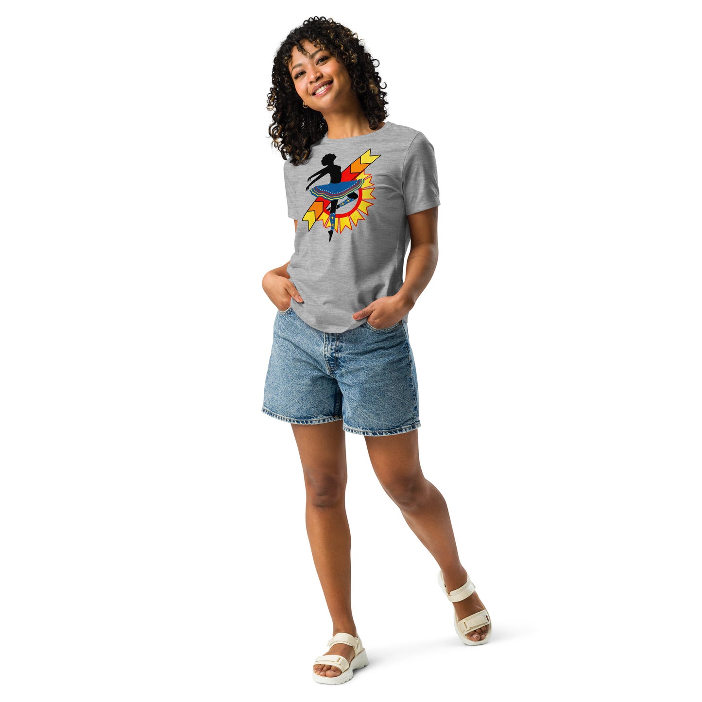 "Plains Dancer" Women's Relaxed T-Shirt