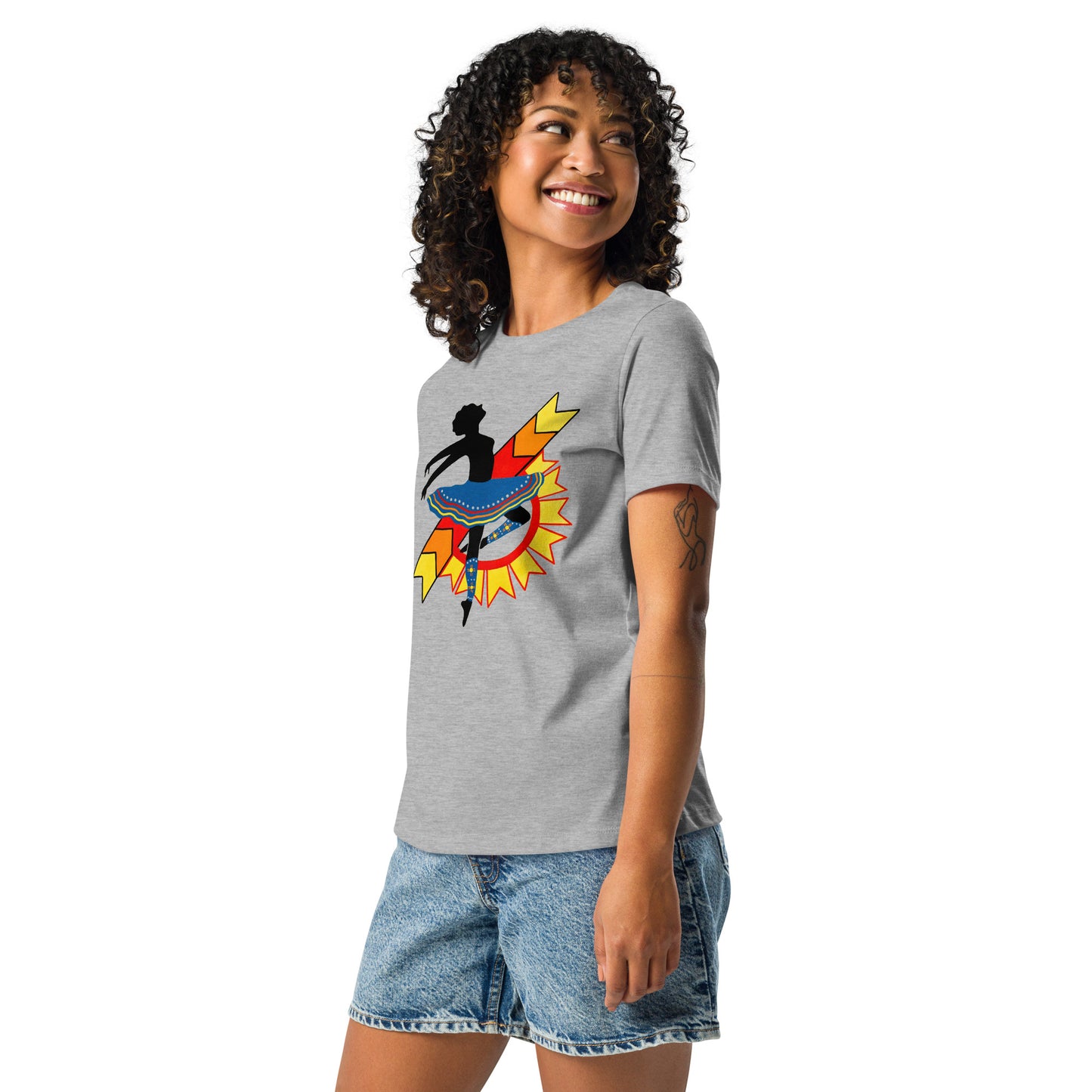 "Plains Dancer" Women's Relaxed T-Shirt