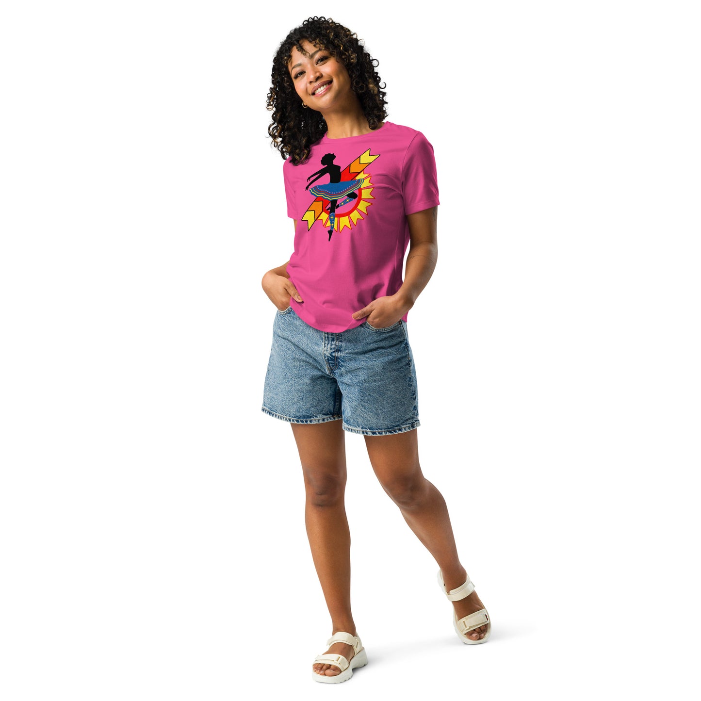 "Plains Dancer" Women's Relaxed T-Shirt