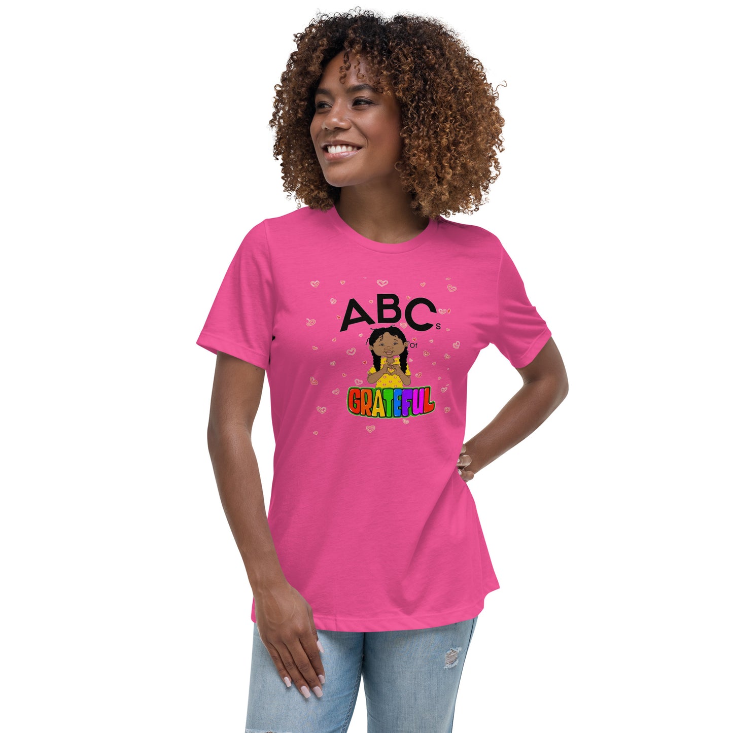 "ABC's" Women's Relaxed T-Shirt