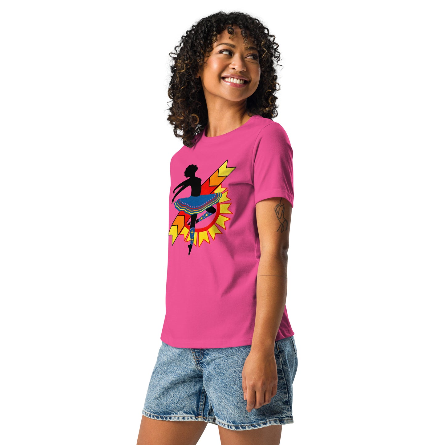 "Plains Dancer" Women's Relaxed T-Shirt
