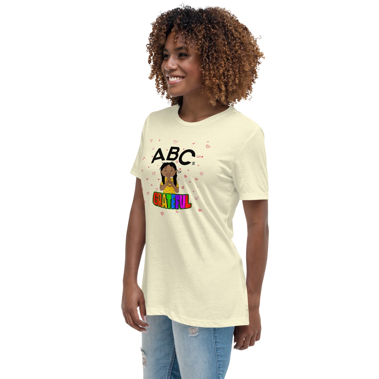 "ABC's" Women's Relaxed T-Shirt