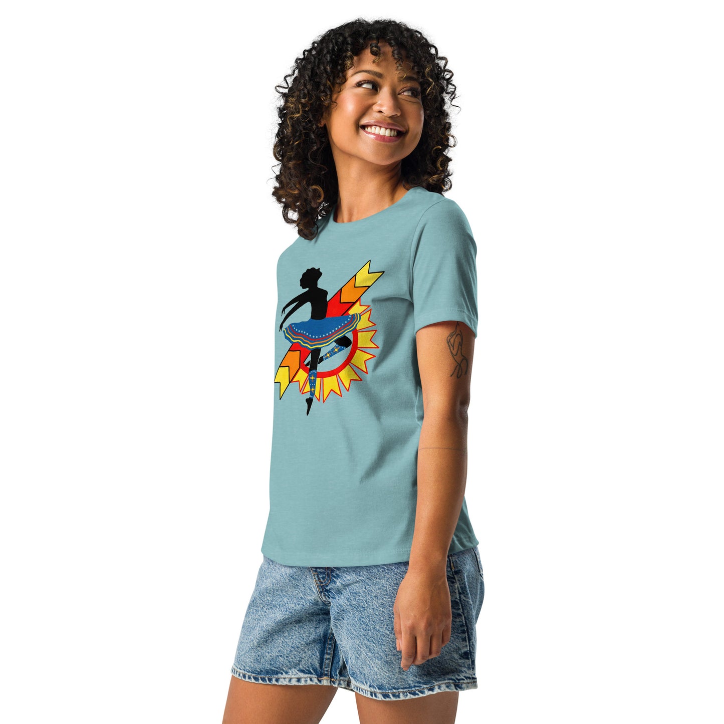 "Plains Dancer" Women's Relaxed T-Shirt