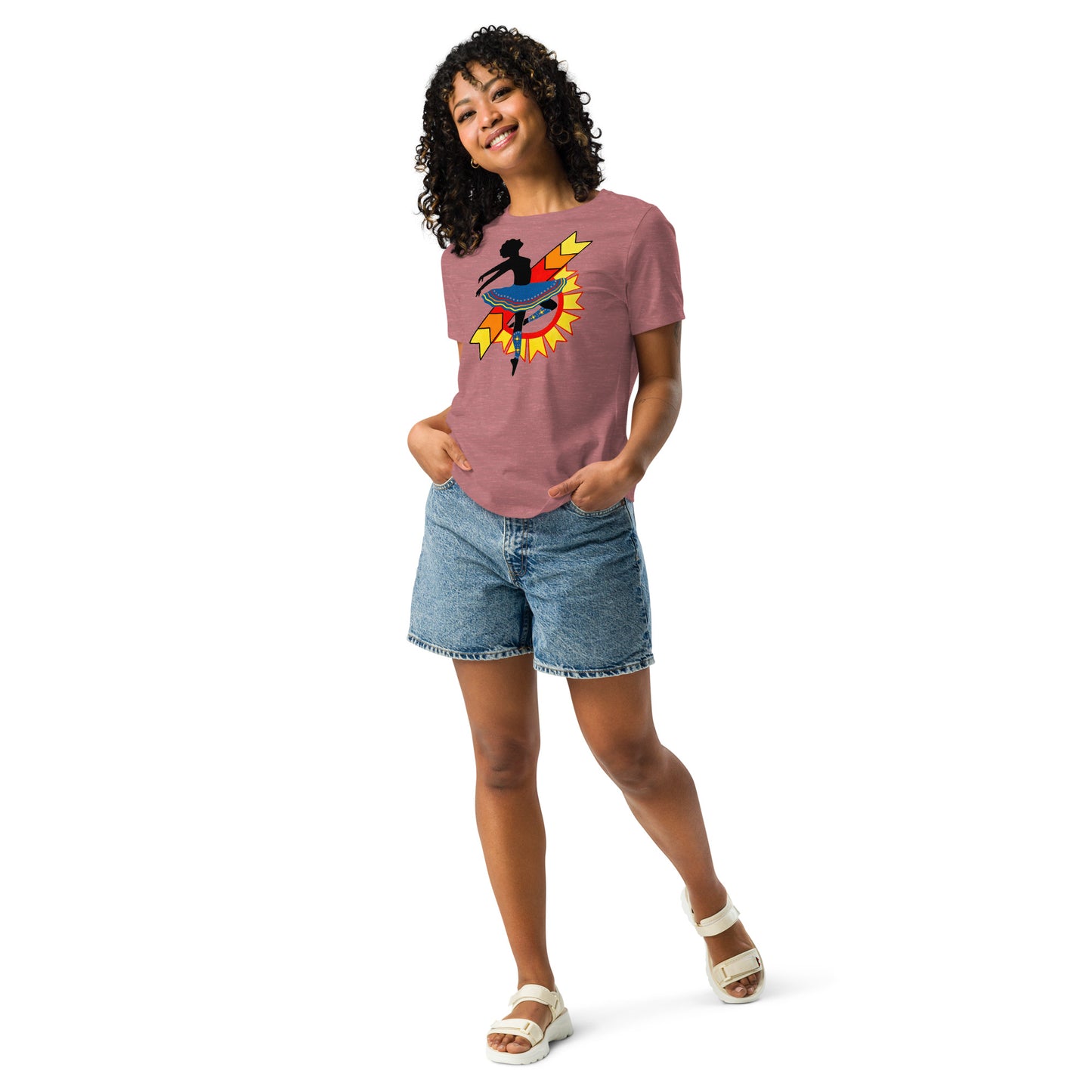 "Plains Dancer" Women's Relaxed T-Shirt