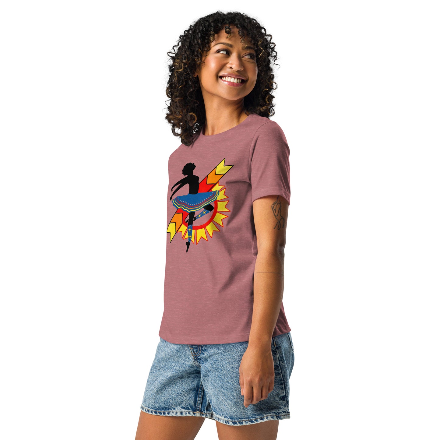"Plains Dancer" Women's Relaxed T-Shirt