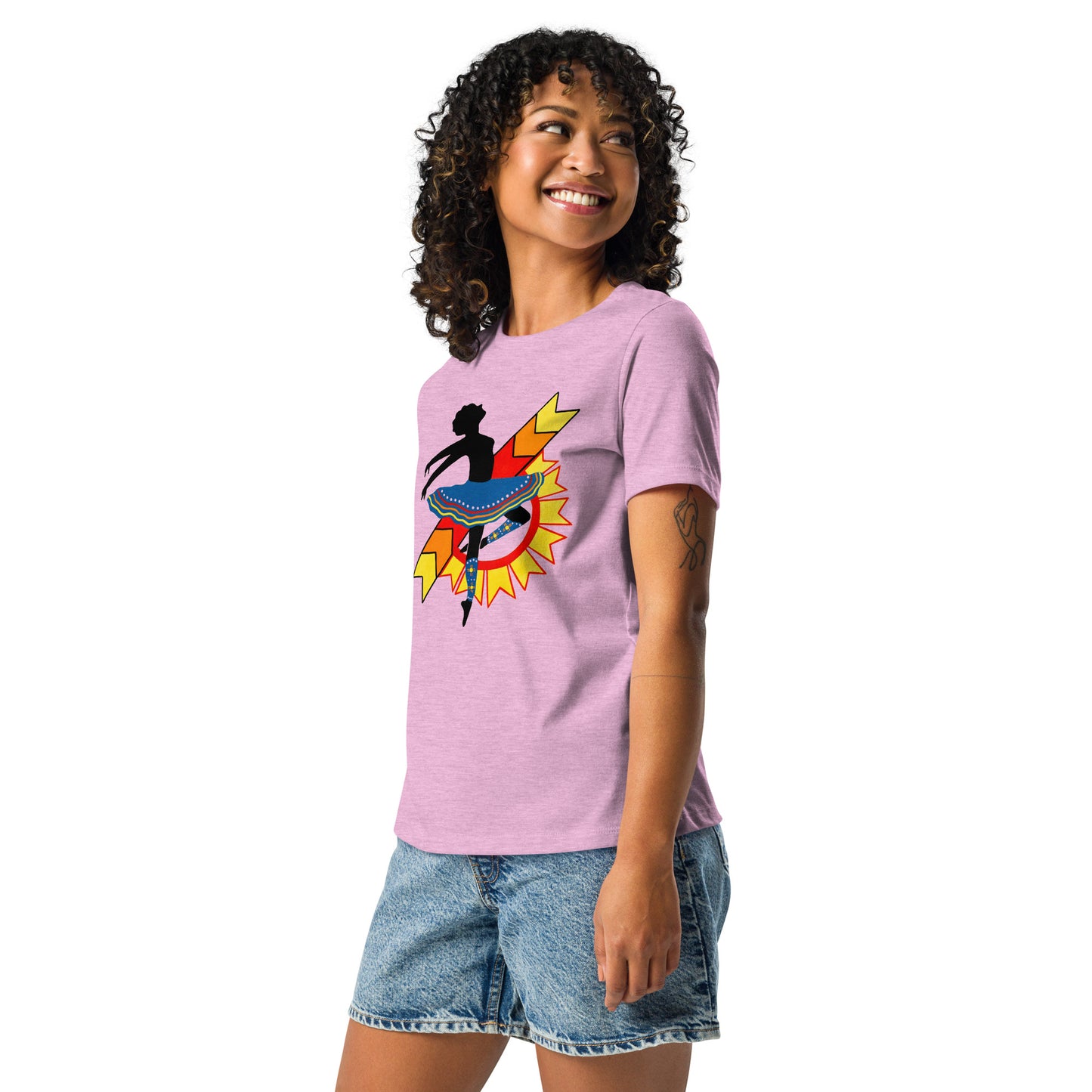 "Plains Dancer" Women's Relaxed T-Shirt