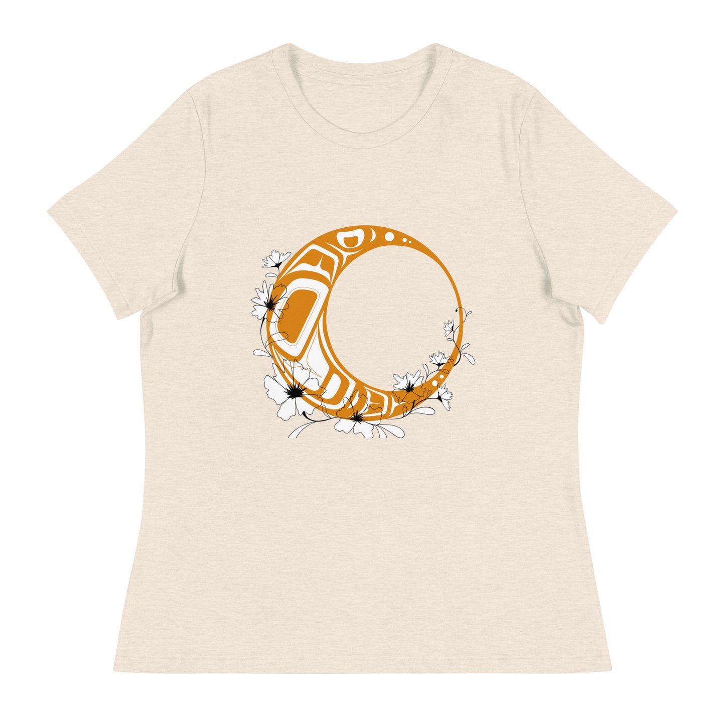 "Flower Moon" Women's Relaxed T-Shirt