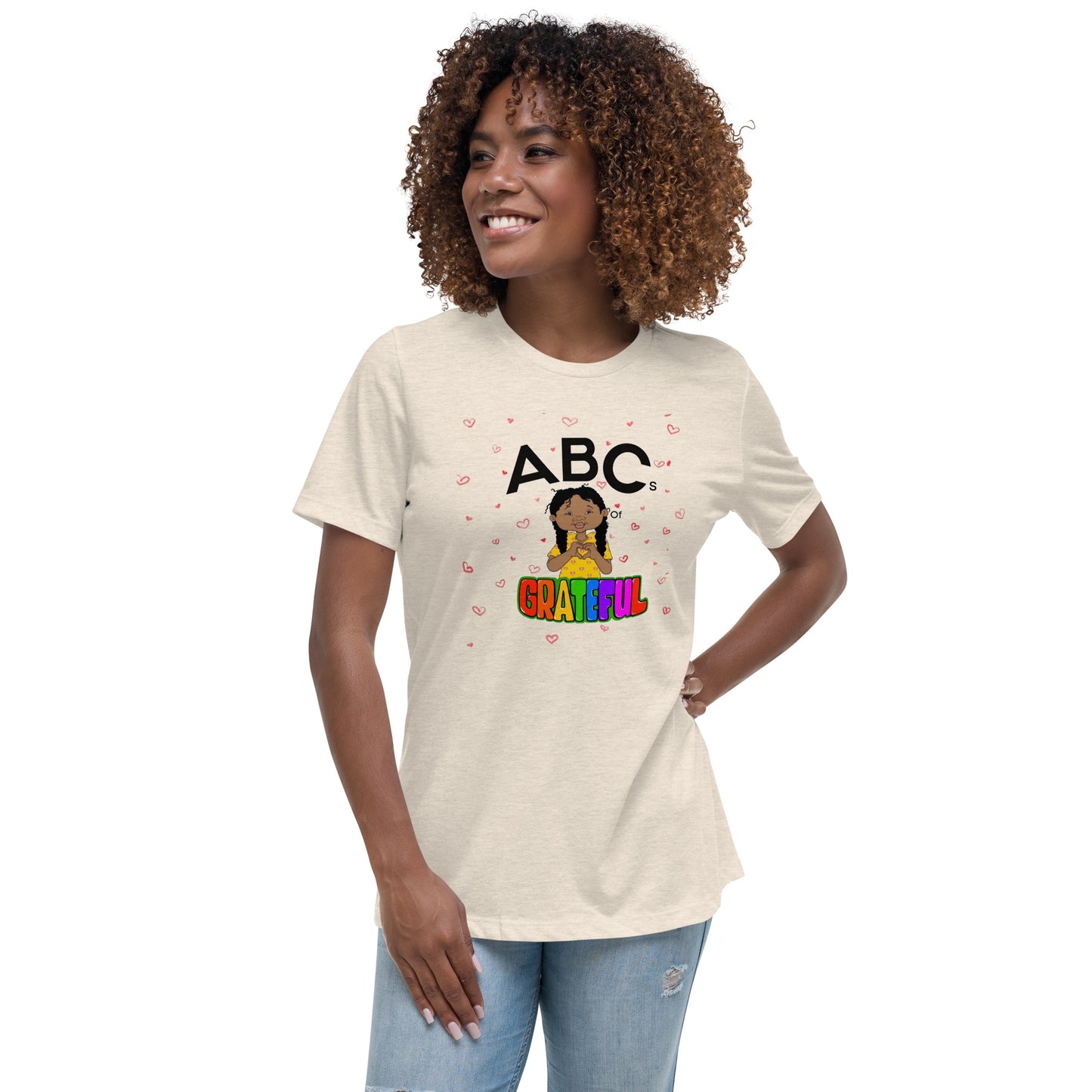 "ABC's" Women's Relaxed T-Shirt