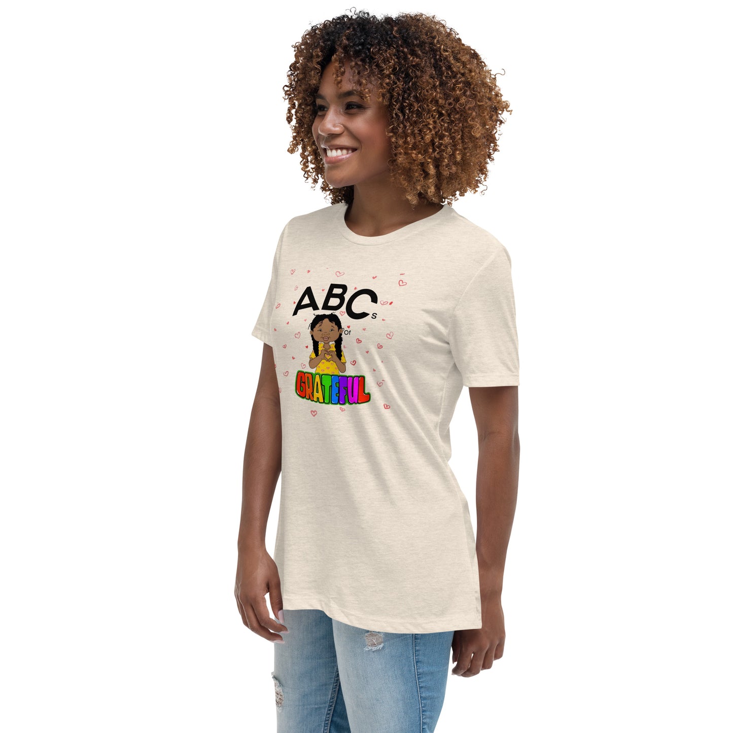 "ABC's" Women's Relaxed T-Shirt