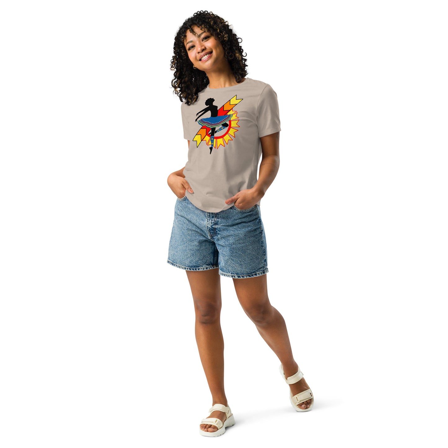 "Plains Dancer" Women's Relaxed T-Shirt