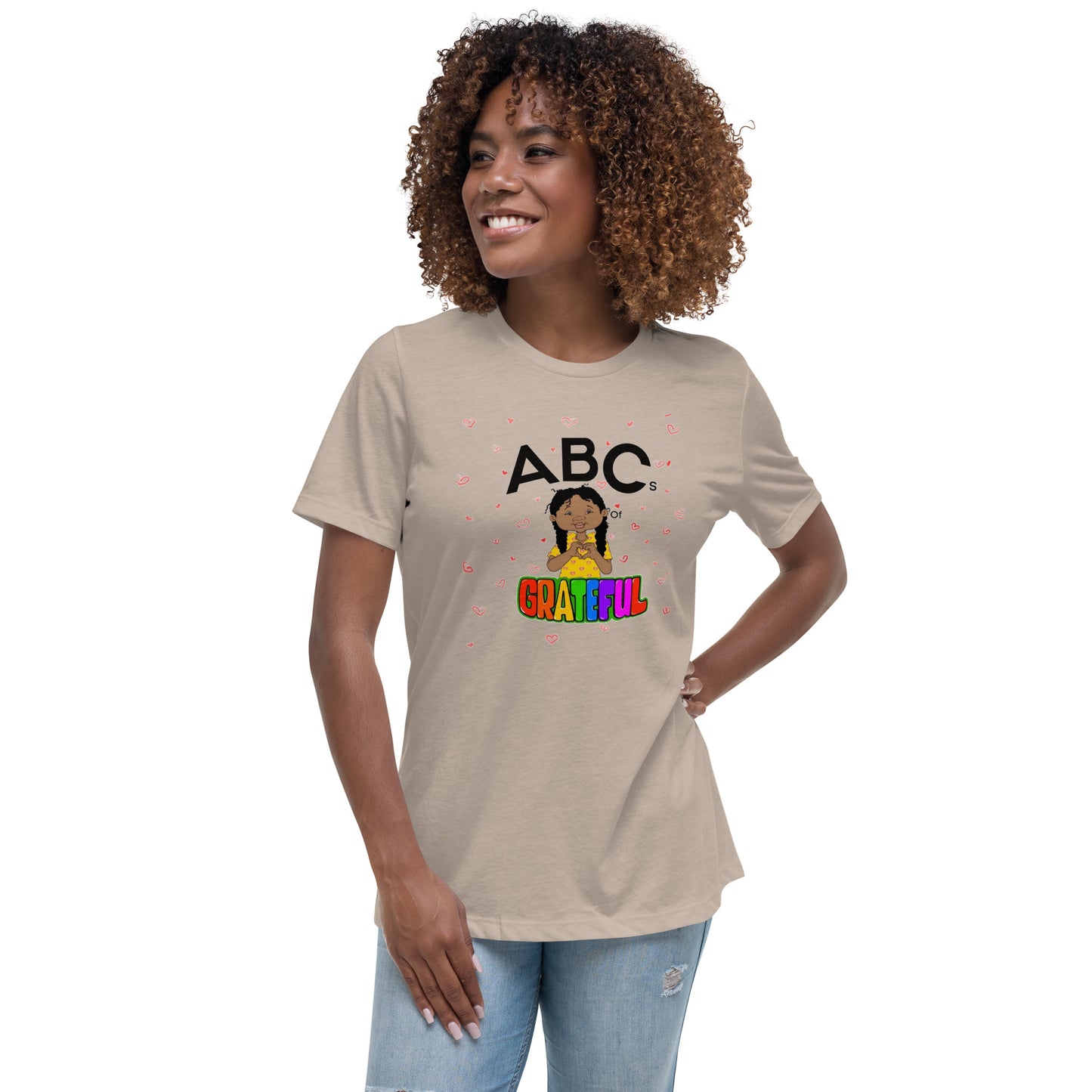 "ABC's" Women's Relaxed T-Shirt