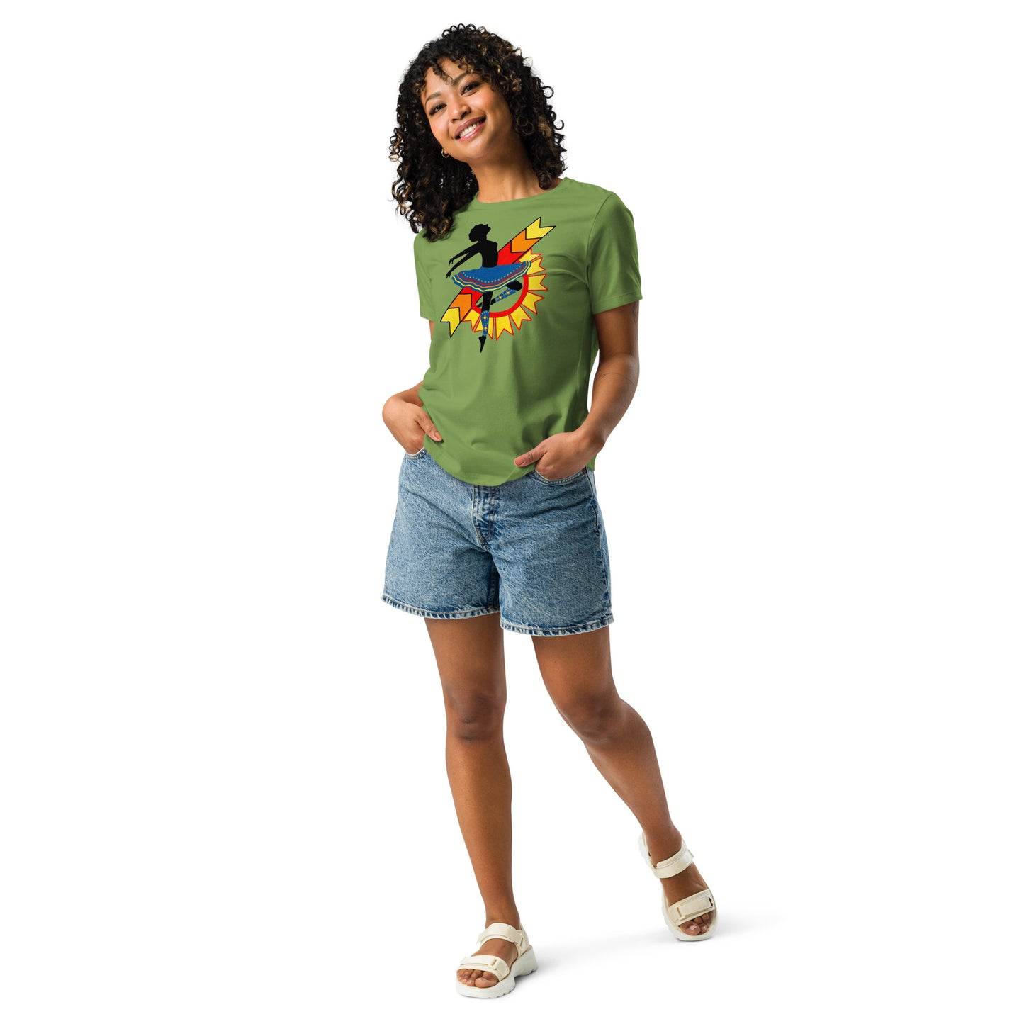 "Plains Dancer" Women's Relaxed T-Shirt