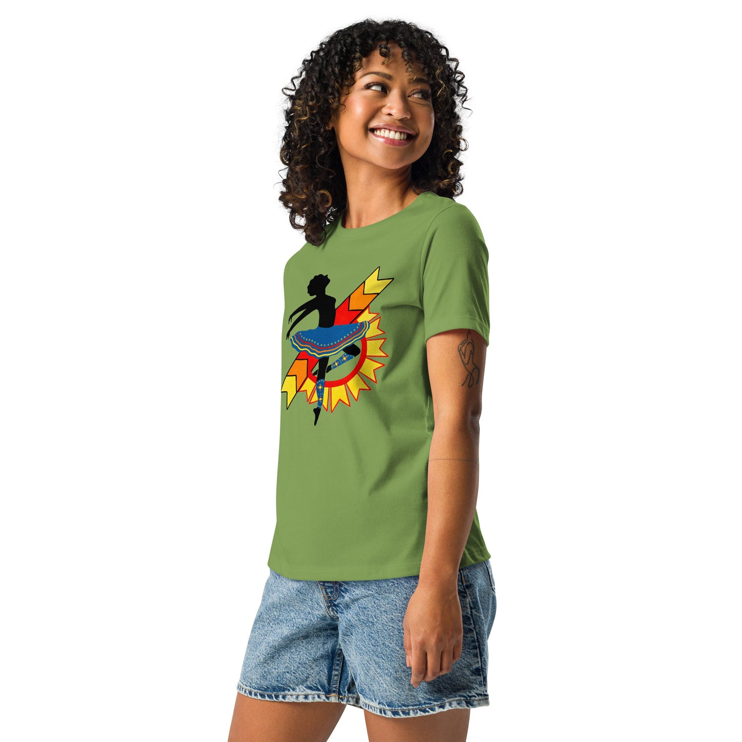 "Plains Dancer" Women's Relaxed T-Shirt