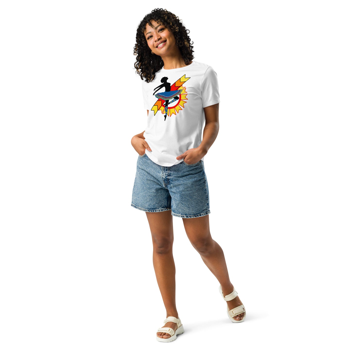 "Plains Dancer" Women's Relaxed T-Shirt