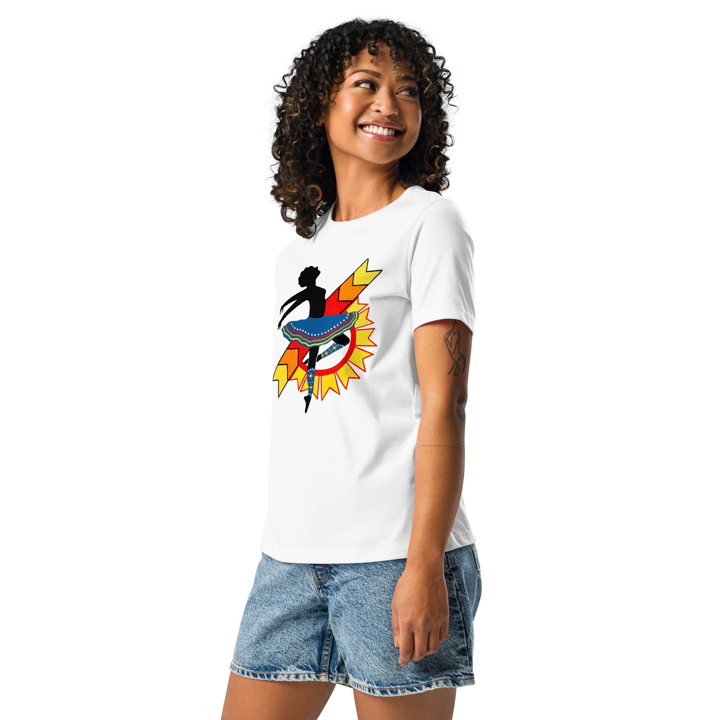 "Plains Dancer" Women's Relaxed T-Shirt