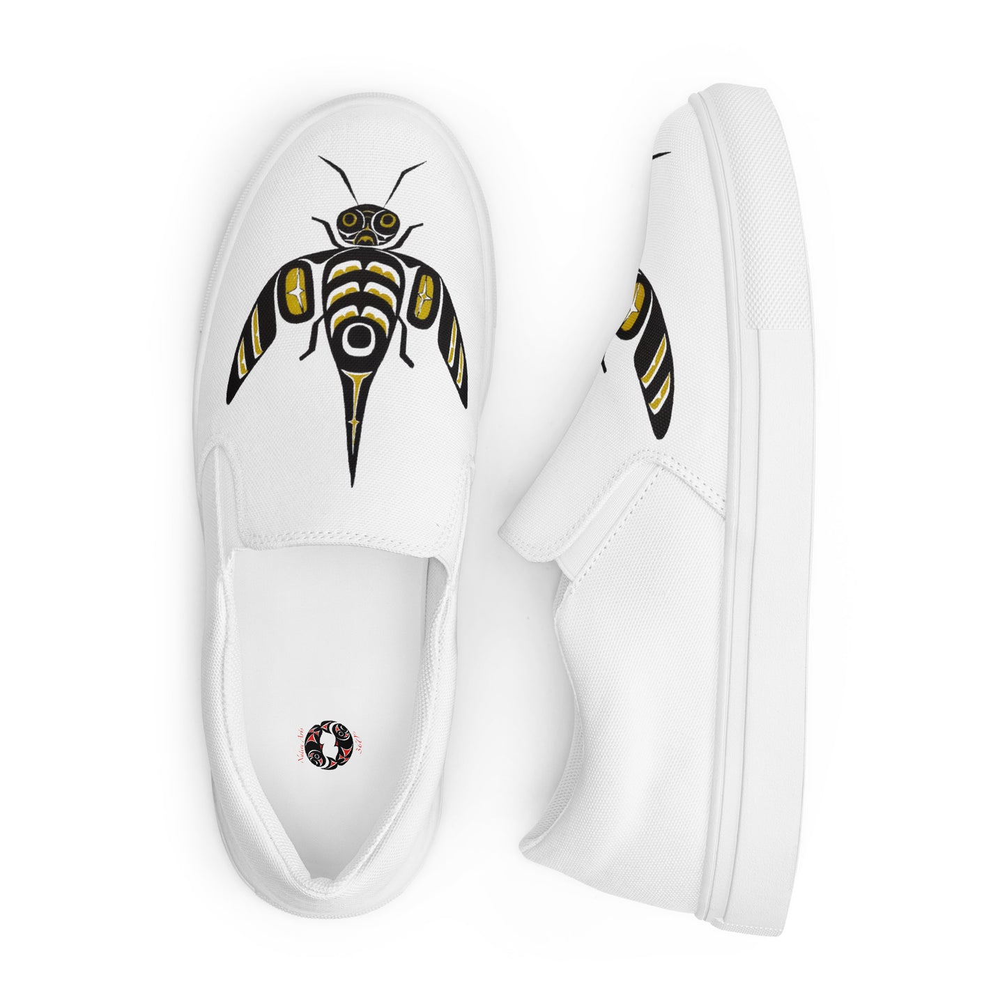 "Bee" Women’s slip-on canvas shoes