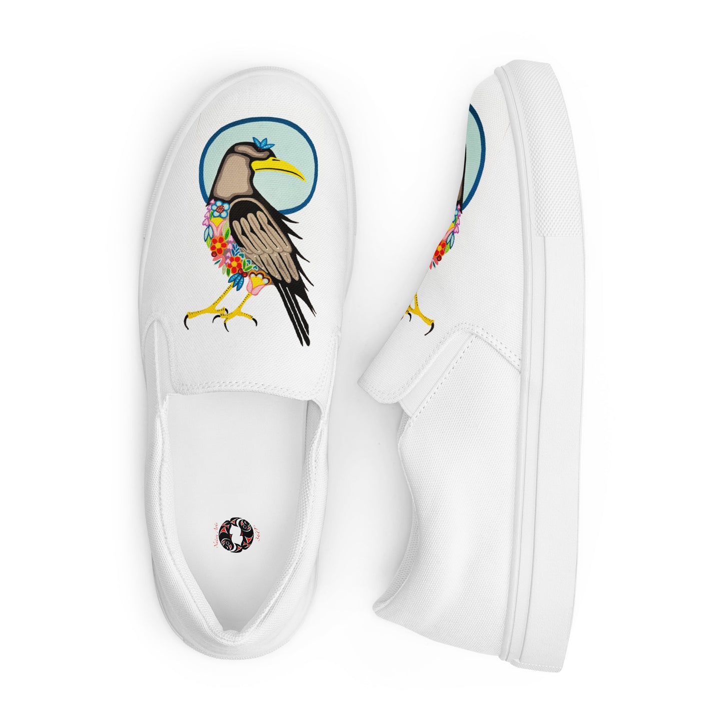 "Raven" Women’s slip-on canvas shoes