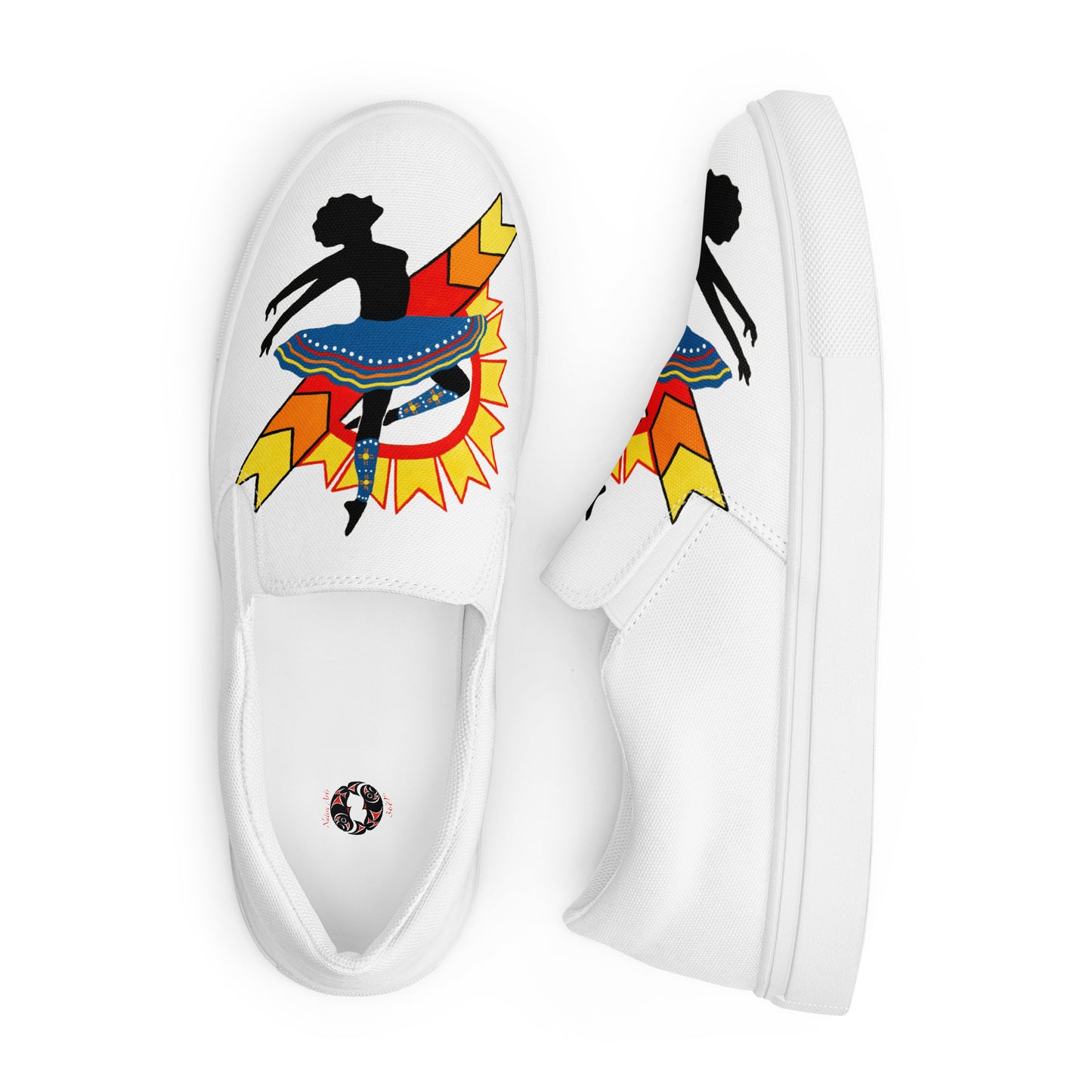 "Plains Dancer" Women’s slip-on canvas shoes