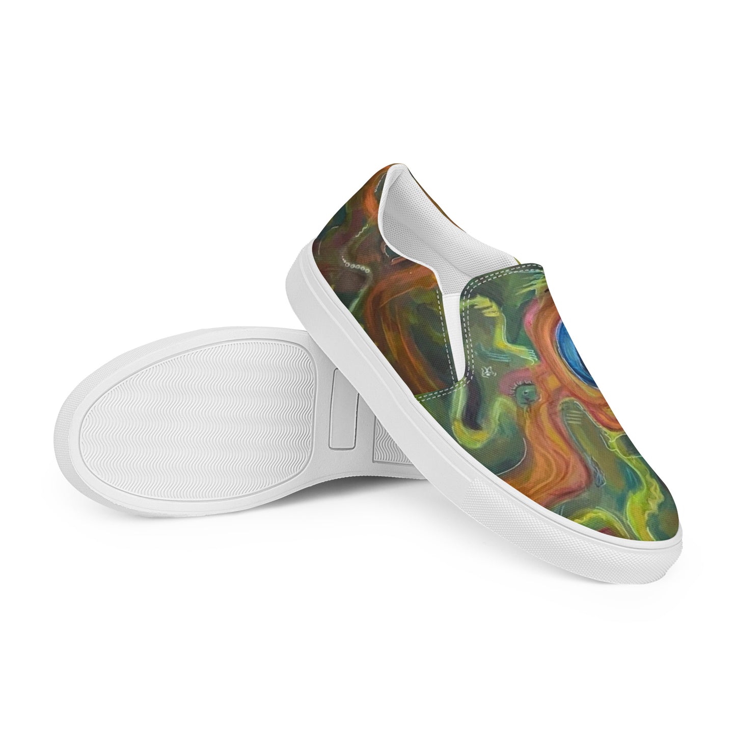 "More Alike" TLJ Women’s slip-on canvas shoes