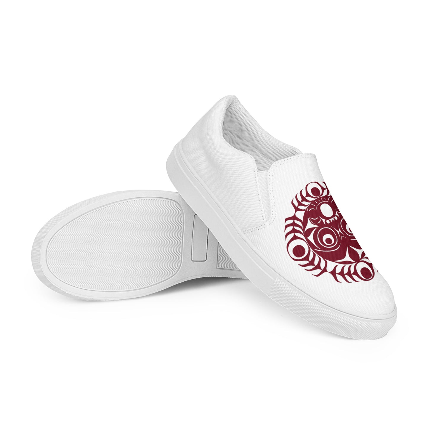 "Sun Mask" Women’s slip-on canvas shoes