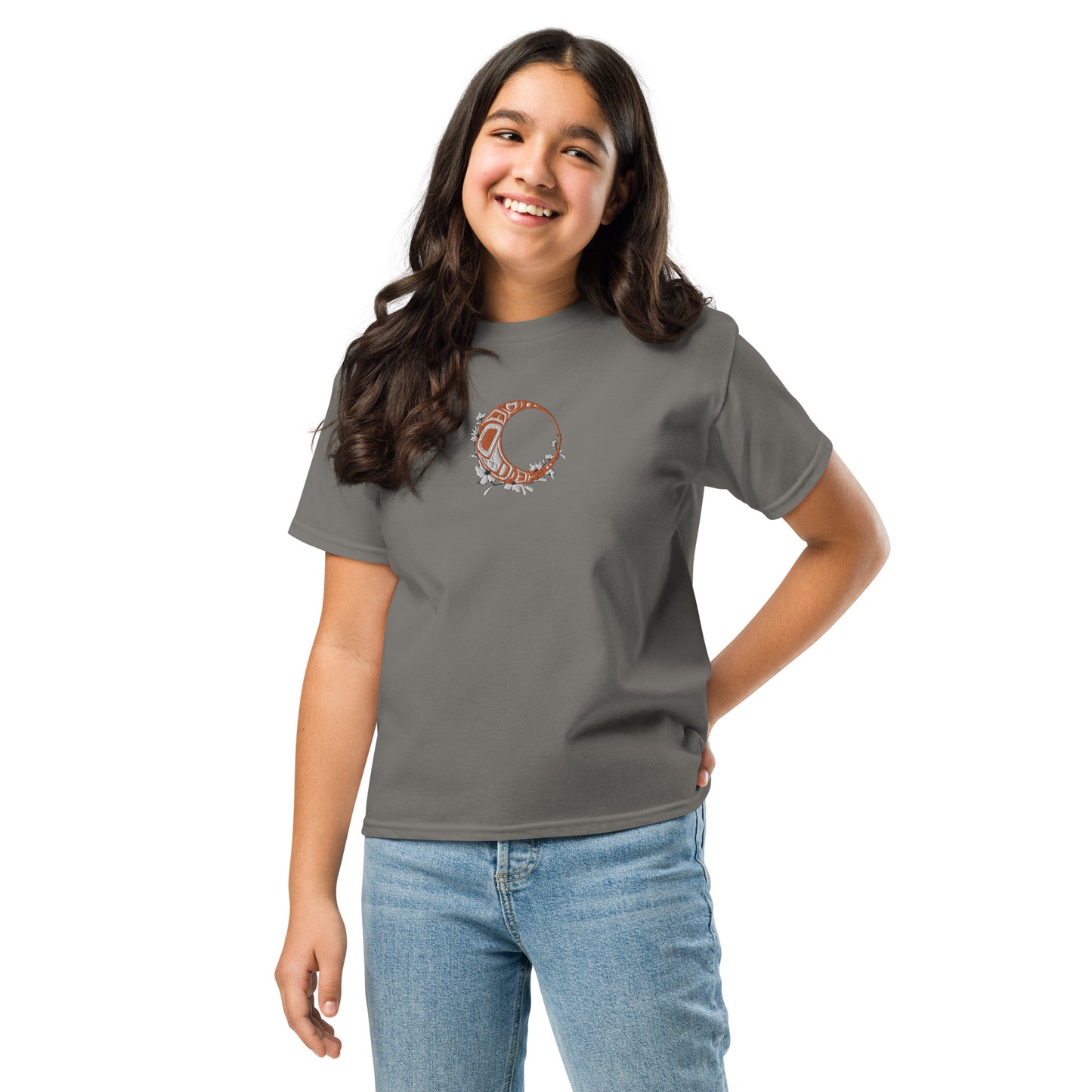 "Flower Moon" Youth classic tee