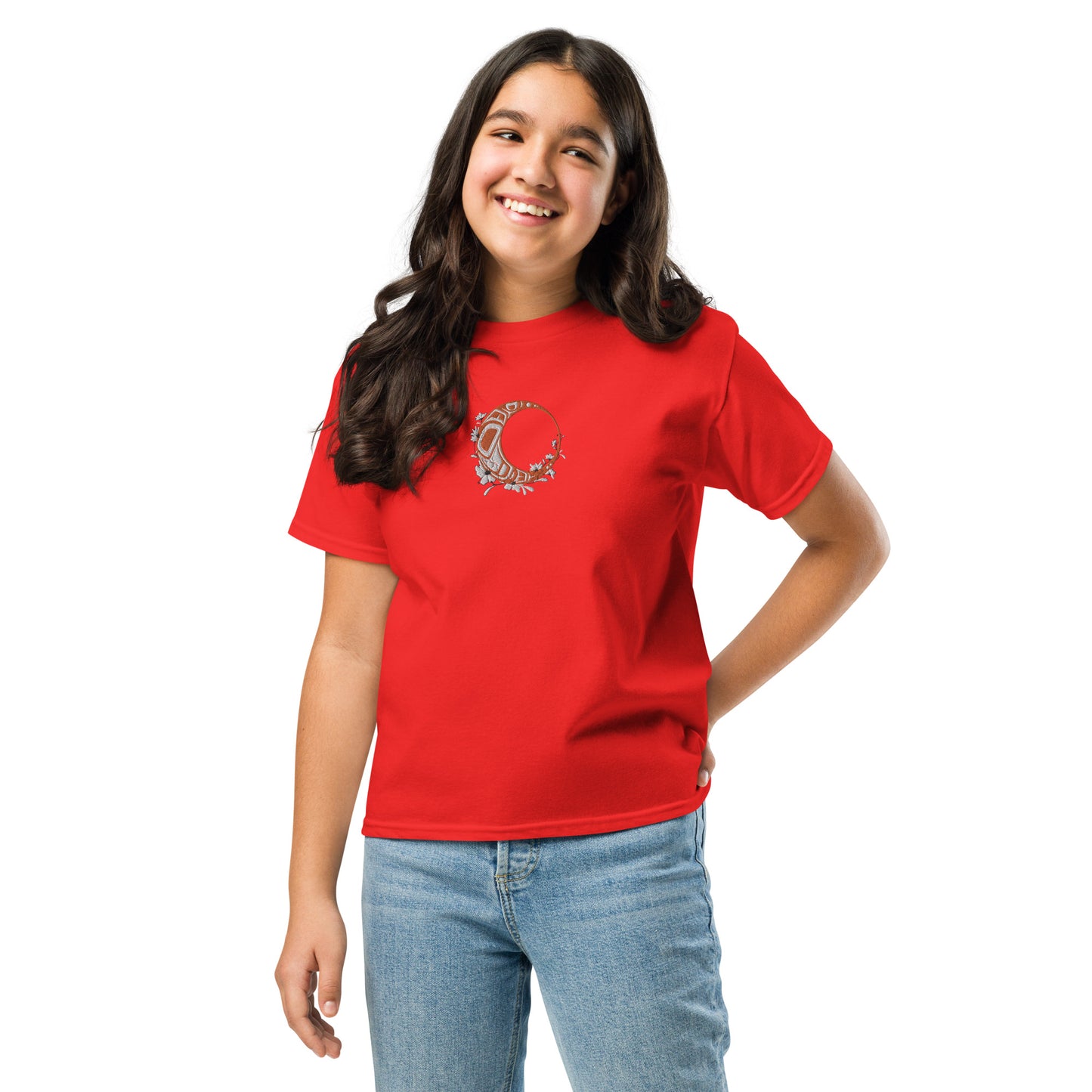 "Flower Moon" Youth classic tee