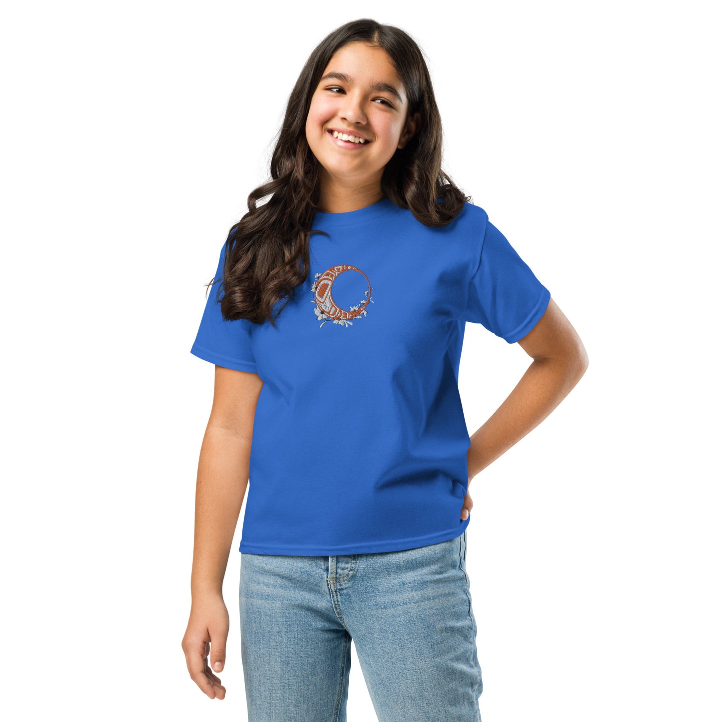 "Flower Moon" Youth classic tee