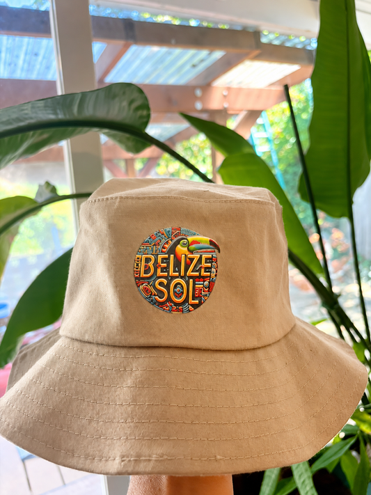 "Belize Sol" Old School Bucket Hat