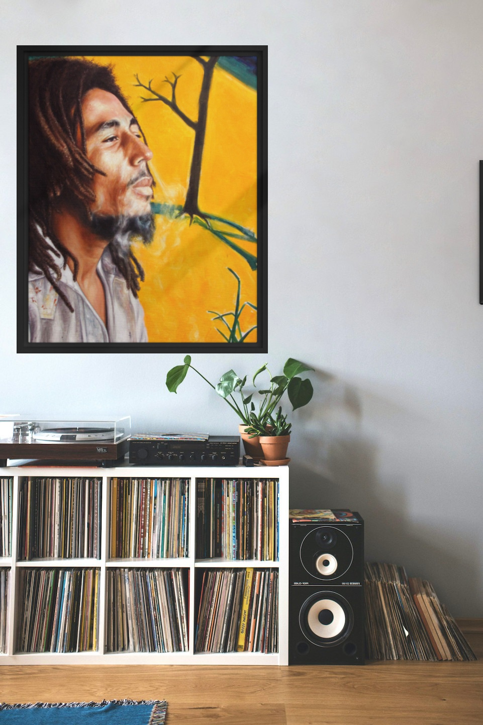 " Bob" Framed canvas