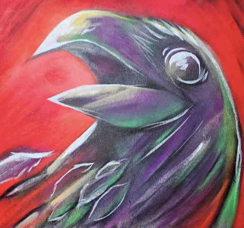 "Caw" - Original Painting