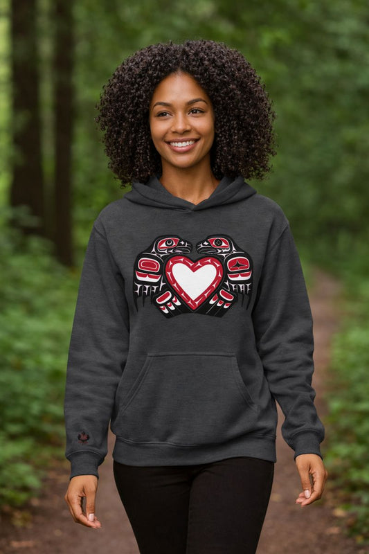 "Eagle Heart" Unisex Hoodie