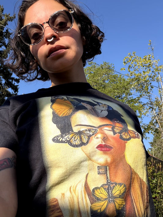 "Frida's Butterflies" Unisex classic tee