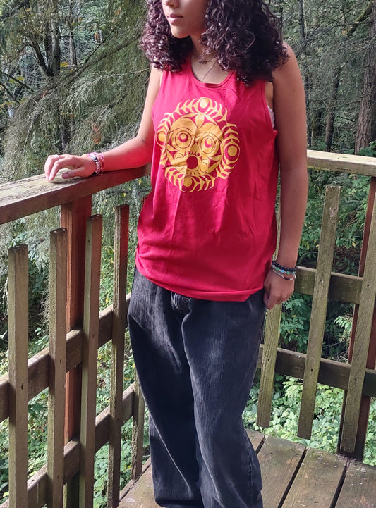"Sun Mask" Men’s premium tank top