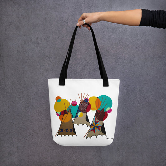 "Powwow" Tote bag