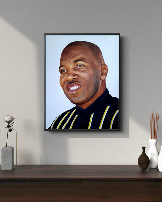 "Andy Palacio" Framed canvas