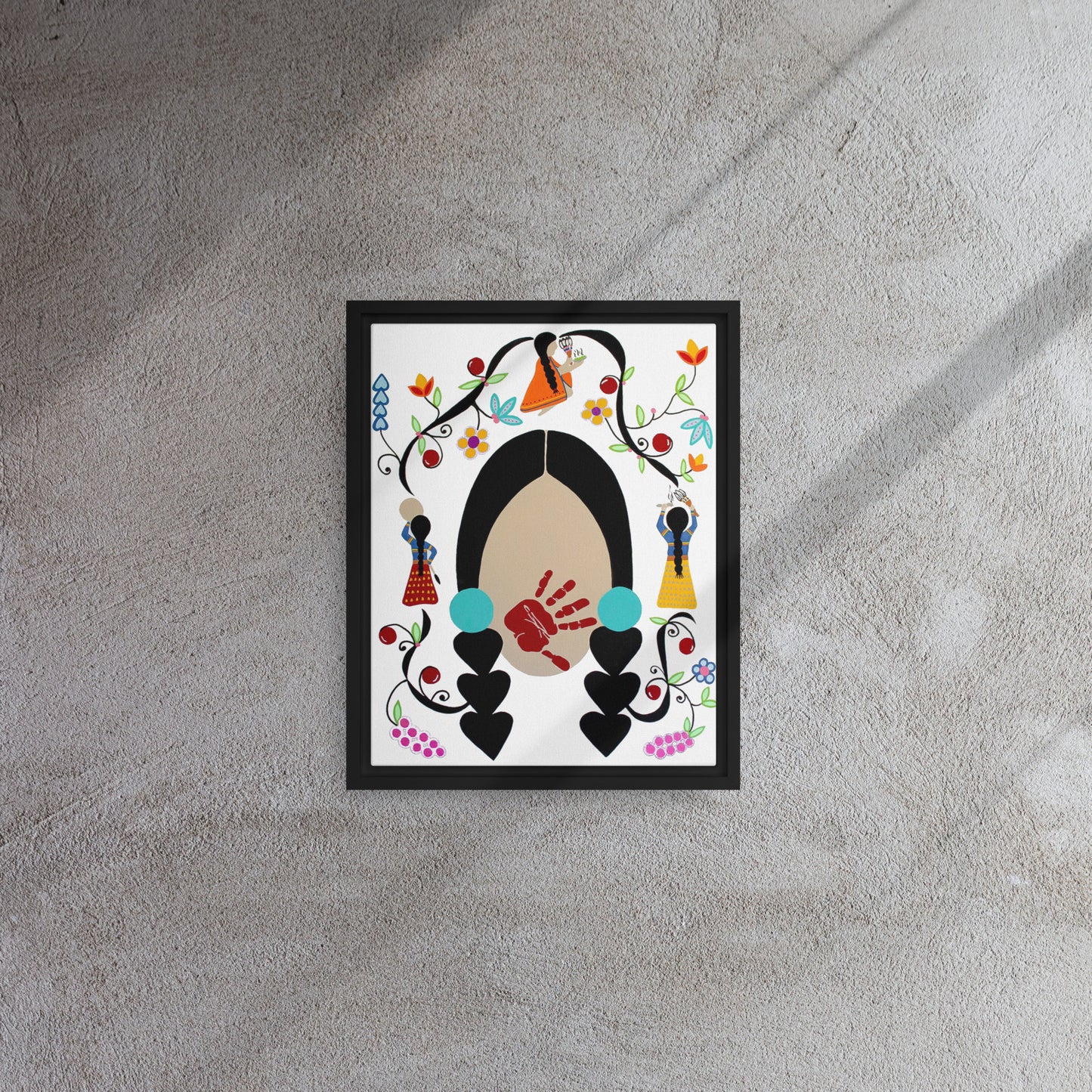 "We Always Pray" MMIW Framed canvas