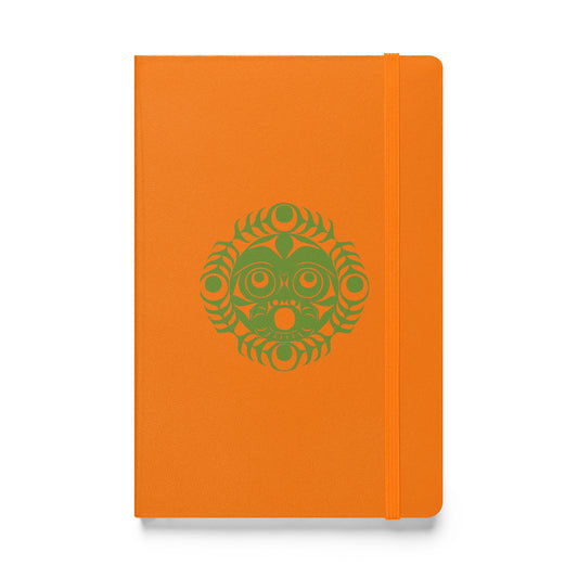 "Sun Mask" Hardcover bound notebook