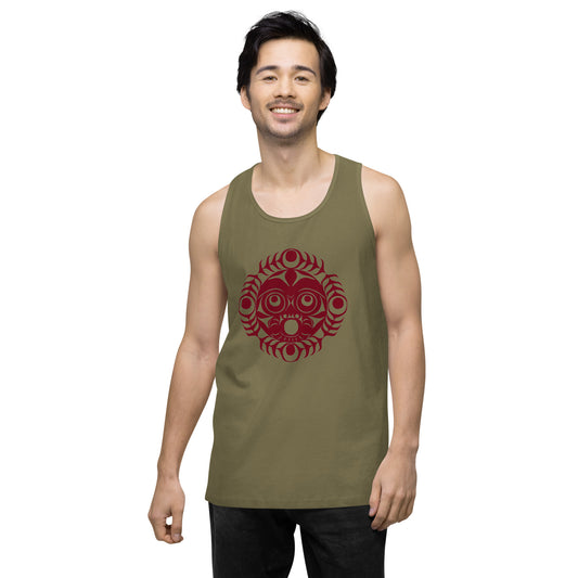 "Sun Mask" Men’s premium tank top