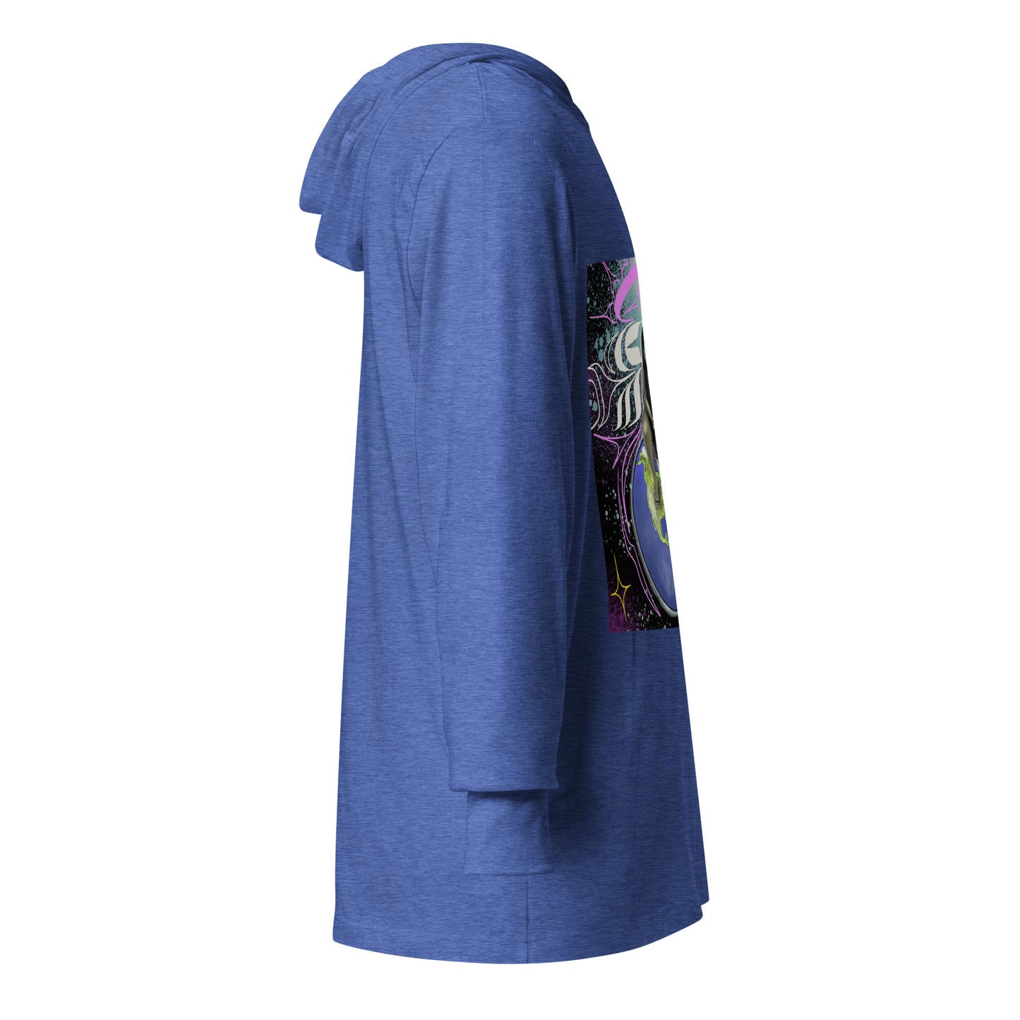 "Positive Vibrations" Hooded long-sleeve tee