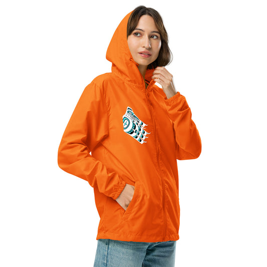 "Thunderbird" Unisex lightweight zip up windbreaker