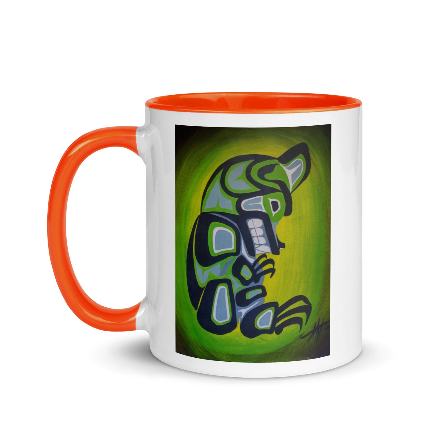 MJ "Bear" Mug with Color Inside