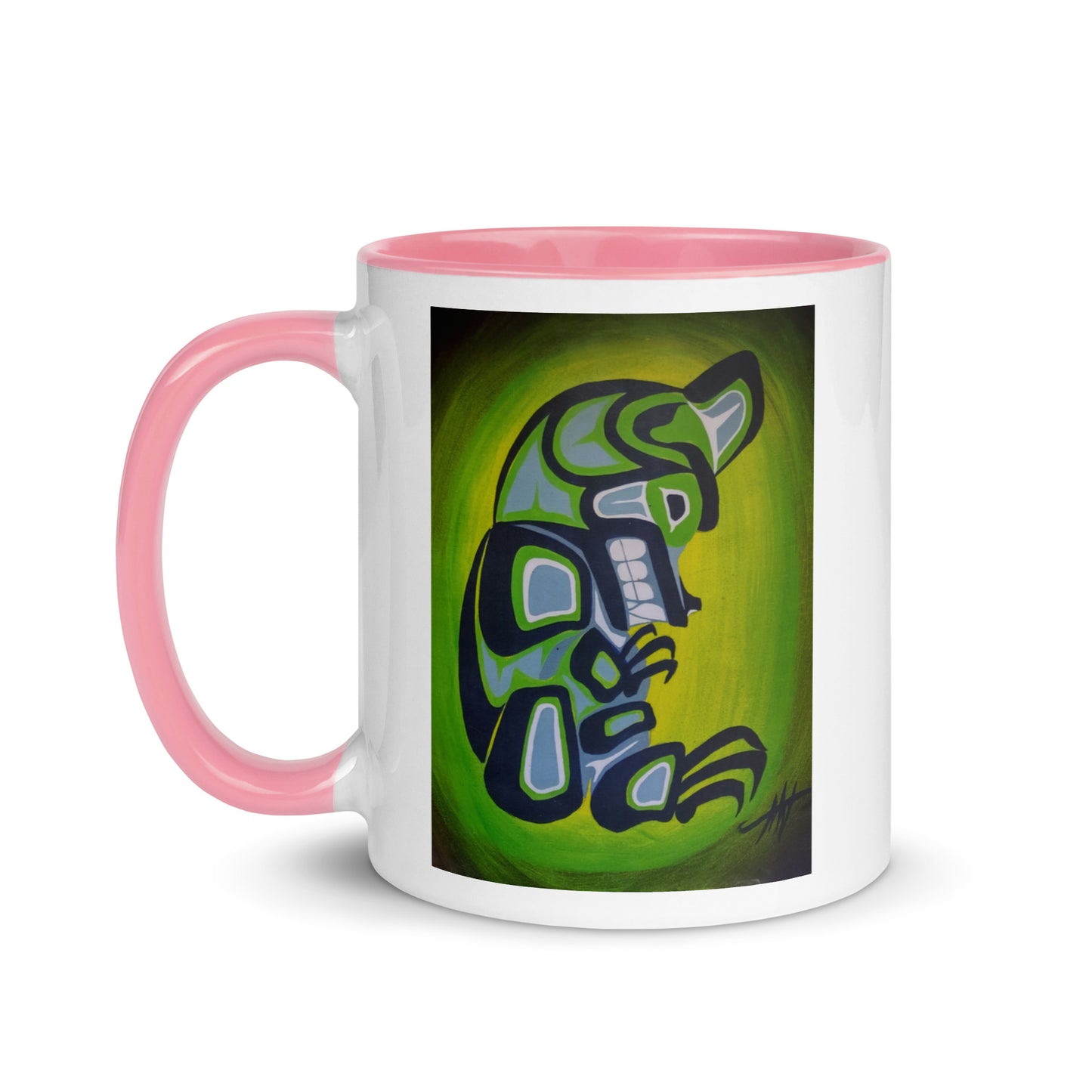 MJ "Bear" Mug with Color Inside